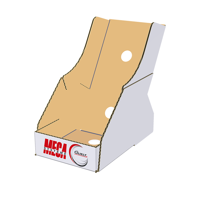 Méca-Système | caisse carton présentoir