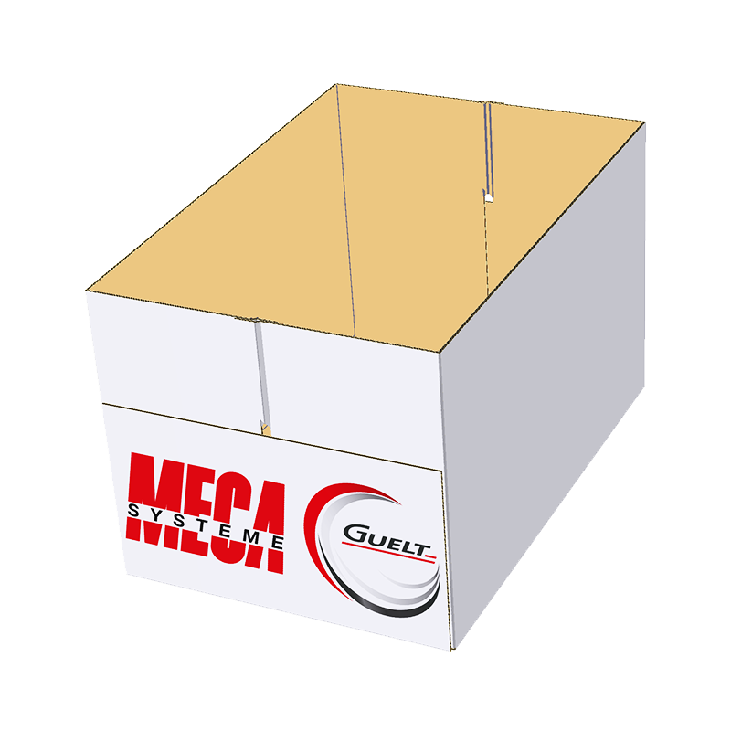 Méca-Système - Caisse carton à collage économique