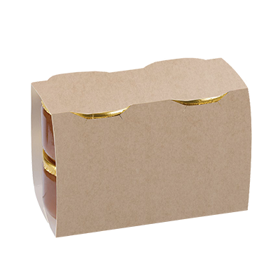 Méca-Système Guelt | Wrap carton compact de regroupement de pots verre