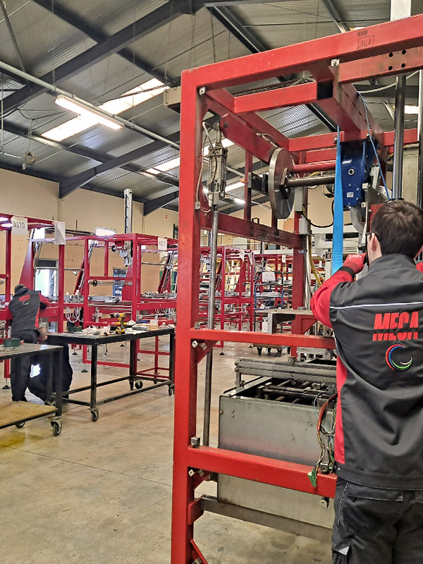 Méca-Système - Assemblage en série et remise en état de formeuses dans nos ateliers