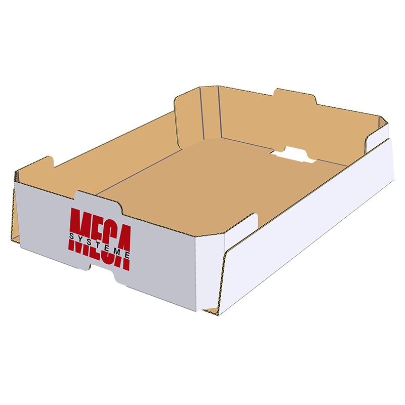 Méca-Système | Caisse carton tronconique à pans coupés